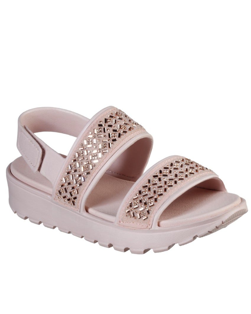 Skechers sequin sandals hot sale