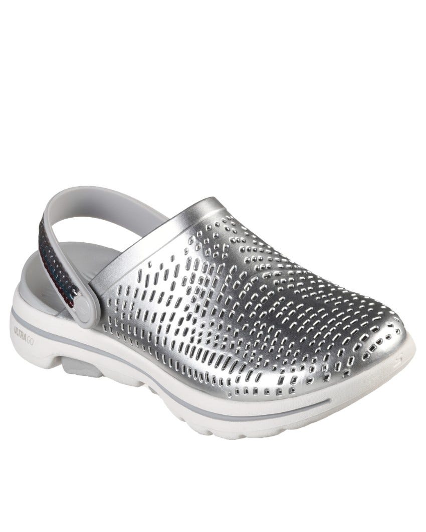 Skechers go walk 5 glitter best sale