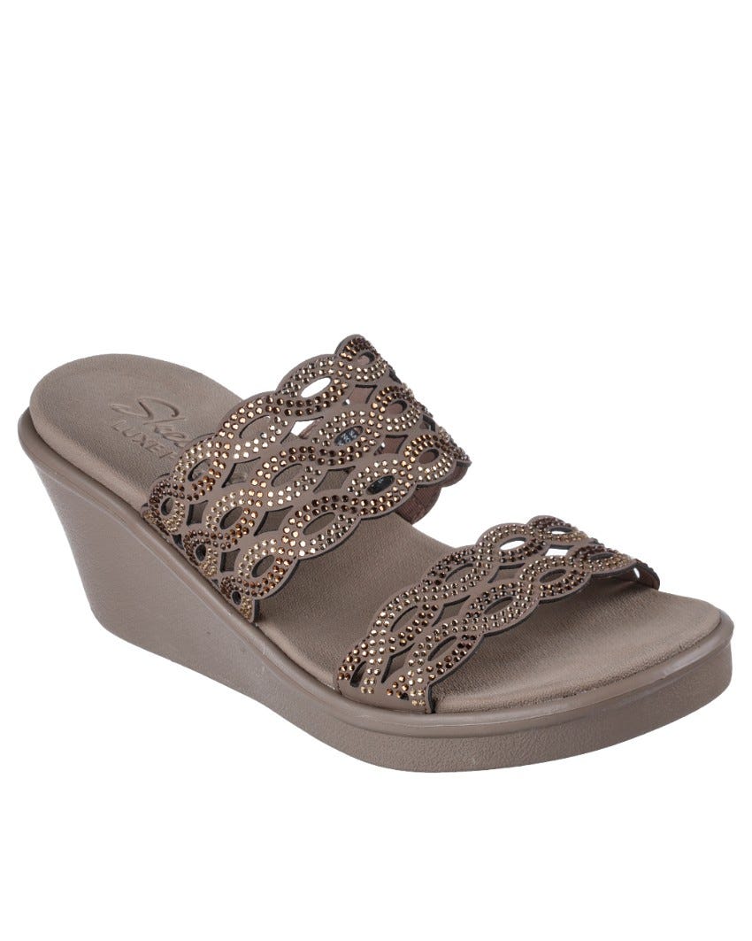 Skechers rhinestone wedge store