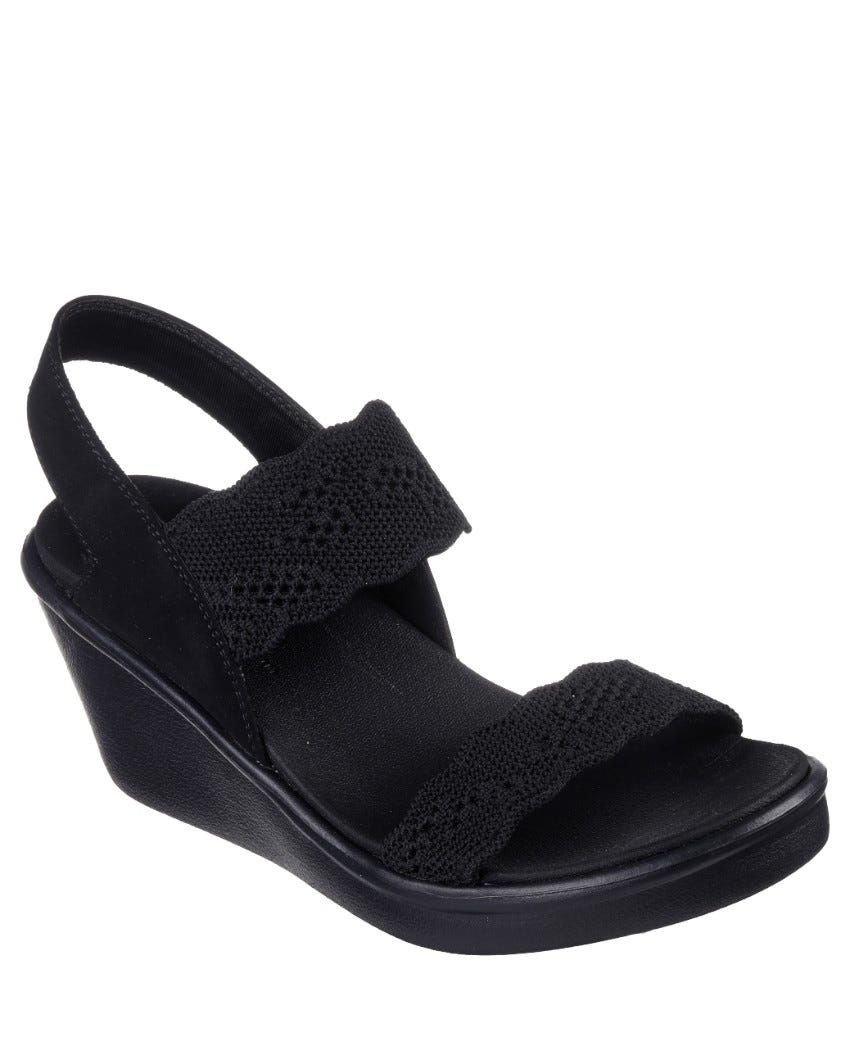 Skechers slingback wedges sales
