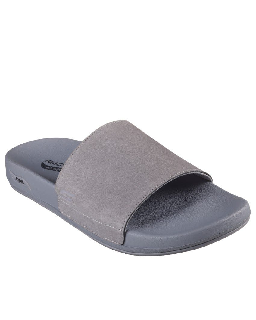 Skechers arch best sale support slippers