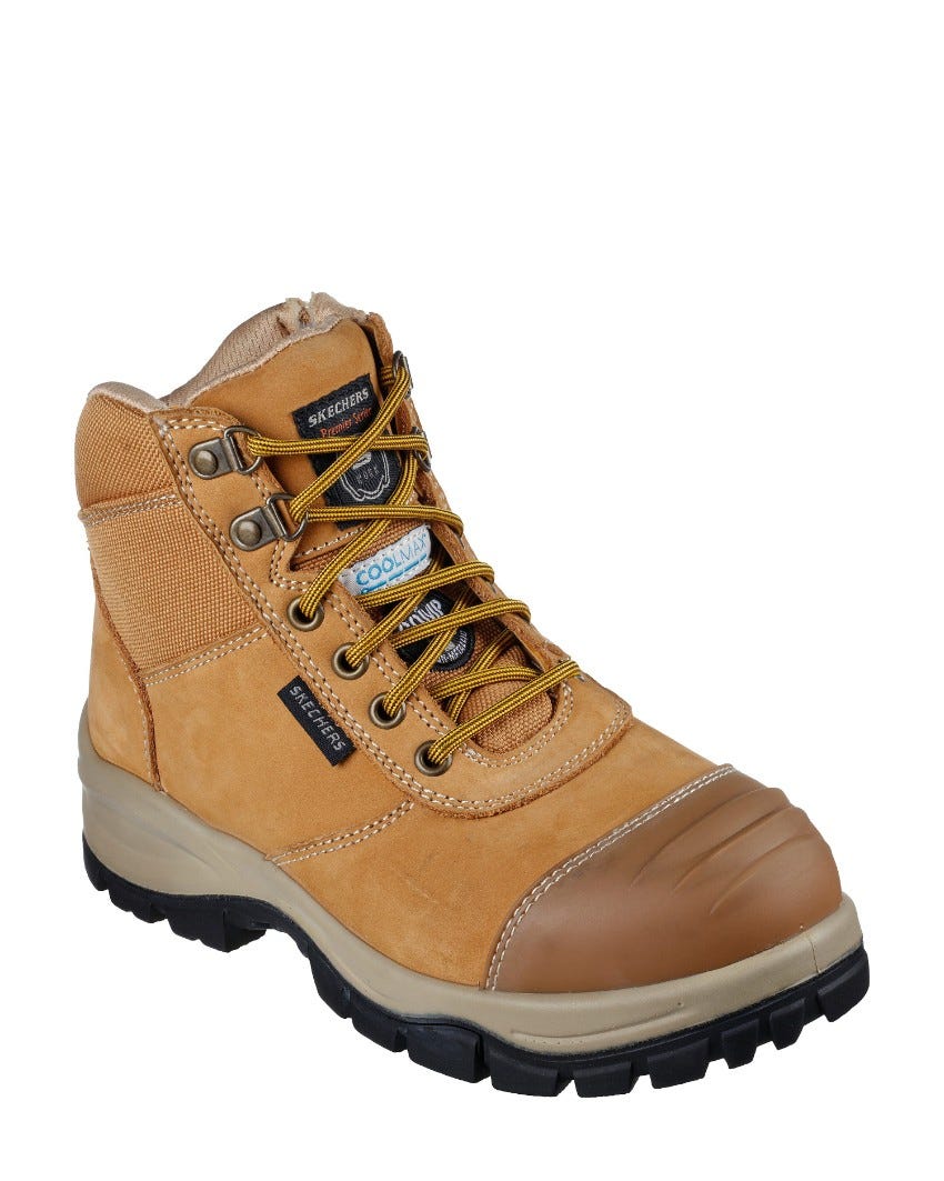 Skechers steel discount toe cap womens