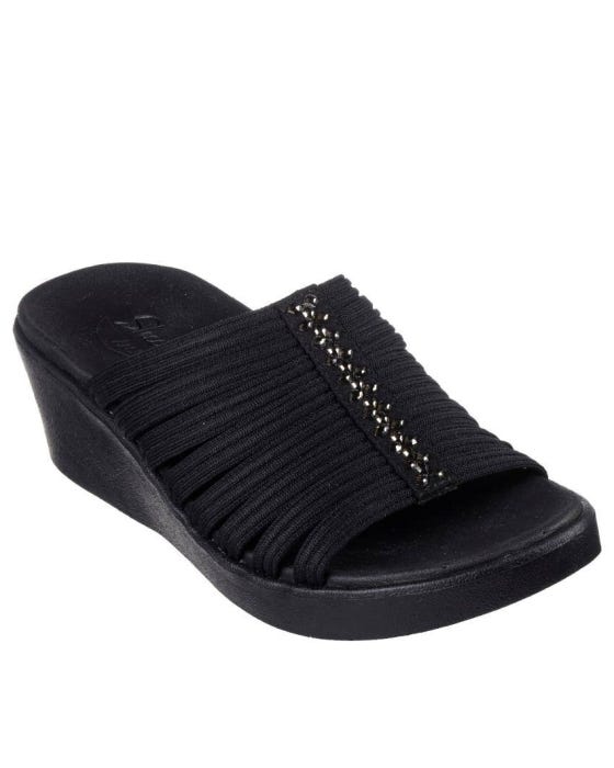 Skechers cali women's rumblers hot shot wedge sandal shop