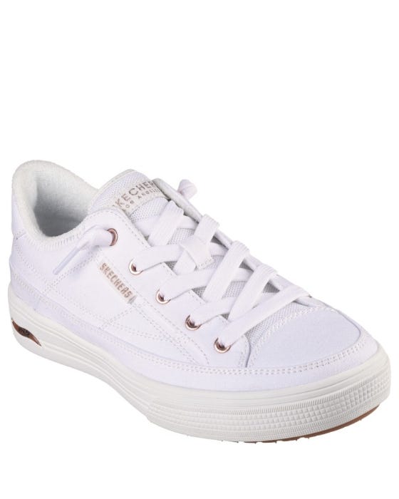 Womens white skechers sandals cheap