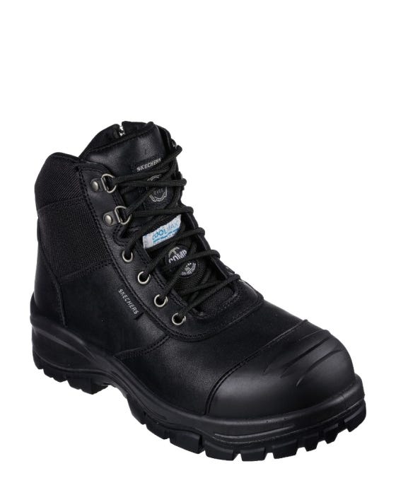 Skechers boots leather shop